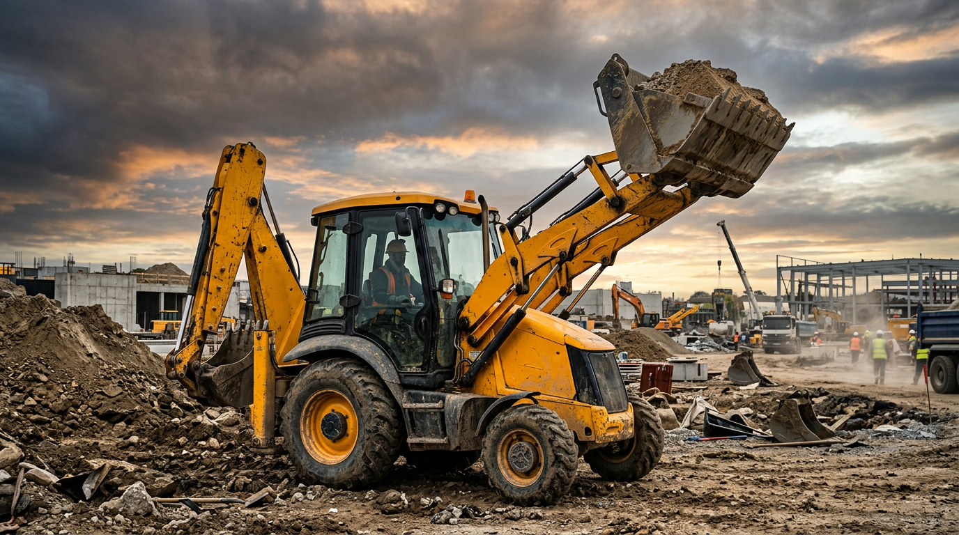 Как выбрать JCB для копания и погрузки: цены, характеристики, эксплуатация