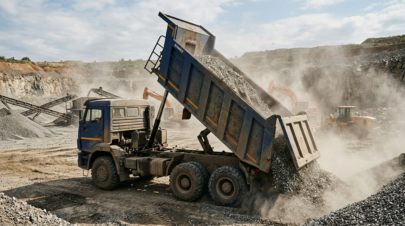 Купить самосвал б у: параметры, цены и проверка техники