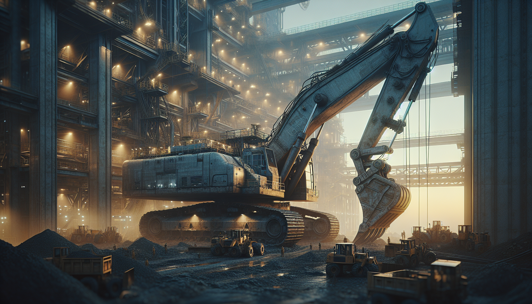 Гидравлический гусеничный экскаватор: устройство и выбор узлов